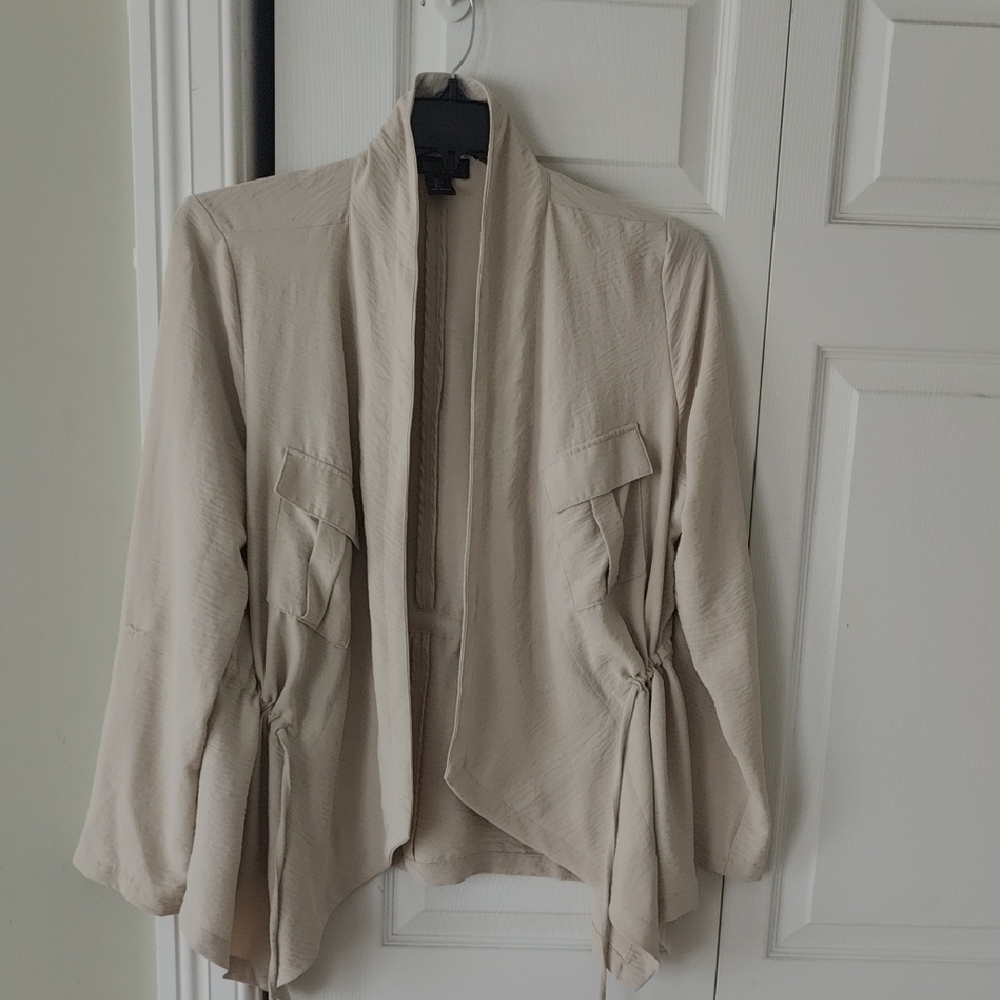 Elegant Cream Women's Jacket
